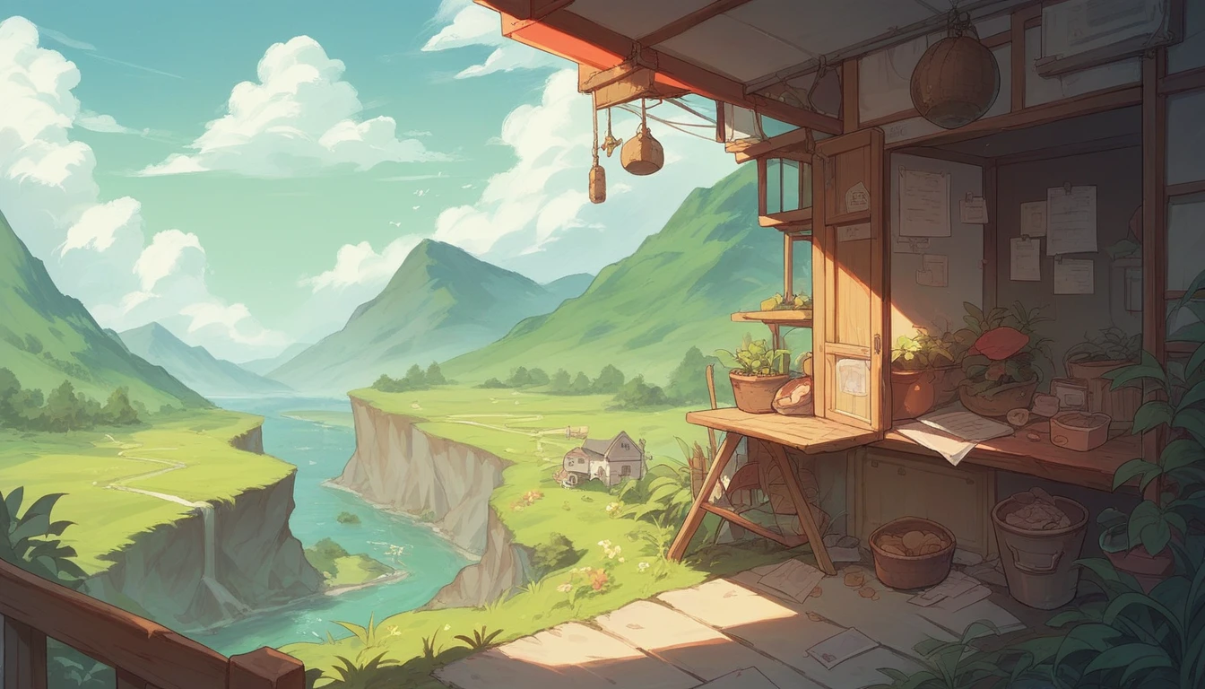 「My Neighbor Totoro」Scenery of