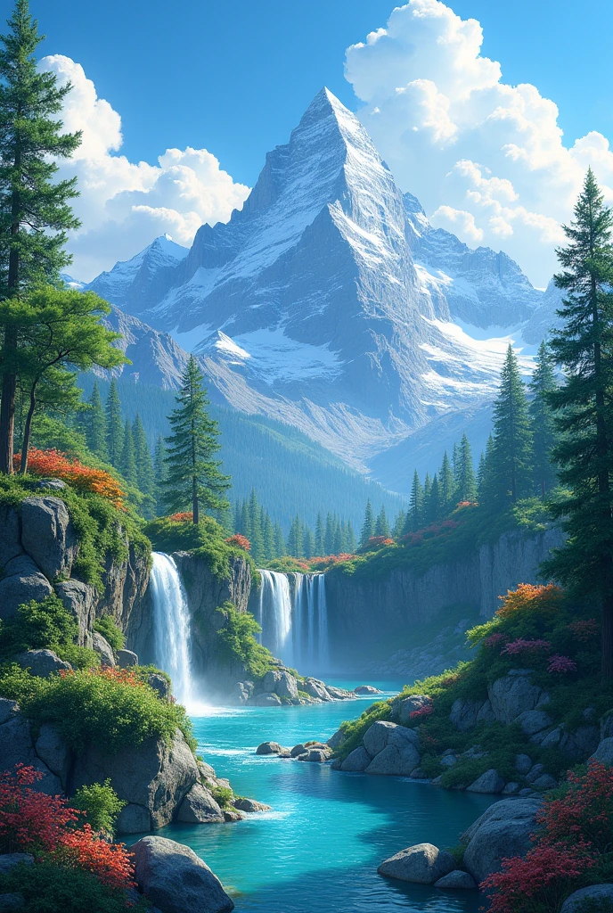 Beautiful natural scenery