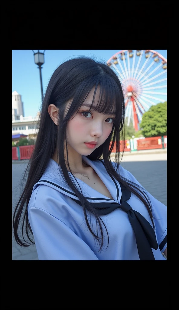 looking at viewer,((Highest quality、Best Quality、Real Humans、Normal position、M-shaped legs、realistic skin,)), (Super detailed), (Highly detailed CG uniform 8k wallpaper), Extremely detailed, High definition raw color photos, Professional photography,((The background is an amusement park、Photo-detailed nude、Detailed nipples as pictured、Small breasts detailed as in the picture、Sweaty、Detailed insert as shown in the photo、Asian Penis Insertion、On the brink of climax、、orgasm、Photographically detailed and erotic composition、NFSW,Wet body、Covered in love juice、Sexy hip movements、Sweaty body from sex、Enjoy sexual activity、Normal position,transformation,Being raped,Insulted、)),