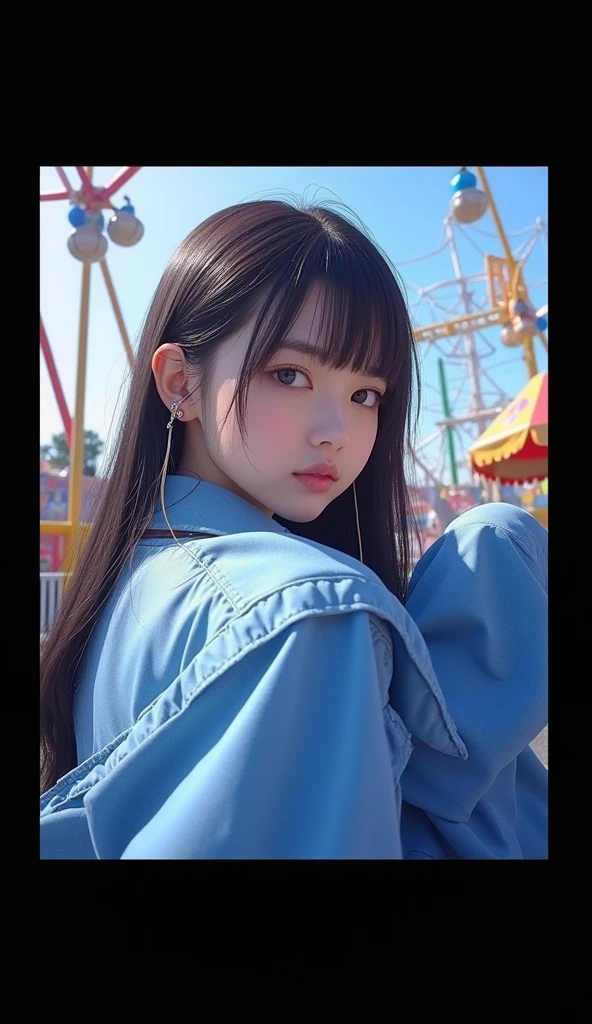 looking at viewer,((Highest quality、Best Quality、Real Humans、Normal position、M-shaped legs、realistic skin,)), (Super detailed), (Highly detailed CG uniform 8k wallpaper), Extremely detailed, High definition raw color photos, Professional photography,((The background is an amusement park、Photo-detailed nude、Detailed nipples as pictured、Small breasts detailed as in the picture、Sweaty、Detailed insert as shown in the photo、Asian Penis Insertion、On the brink of climax、、orgasm、Photographically detailed and erotic composition、NFSW,Wet body、Covered in love juice、Sexy hip movements、Sweaty body from sex、Enjoy sexual activity、Normal position,transformation,Being raped,Insulted、)),