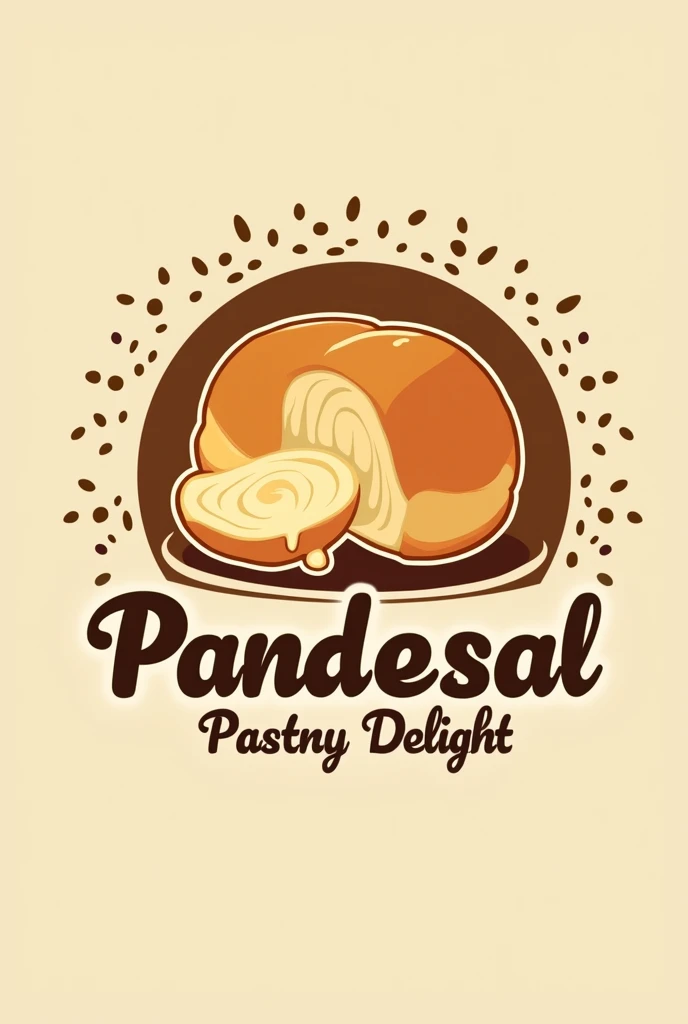 create a logo for our business that offers pandesal and we named it Pandesal Pastry Delight 

Pandesal: A Filipino Breakfast Staple

Pandesal is a popular yeast-raised bread roll in the Philippines, commonly enjoyed for breakfast [1]. It is known for its soft, fluffy texture and slightly sweet flavor, despite its name, which translates to "salt bread" in Spanish [1].