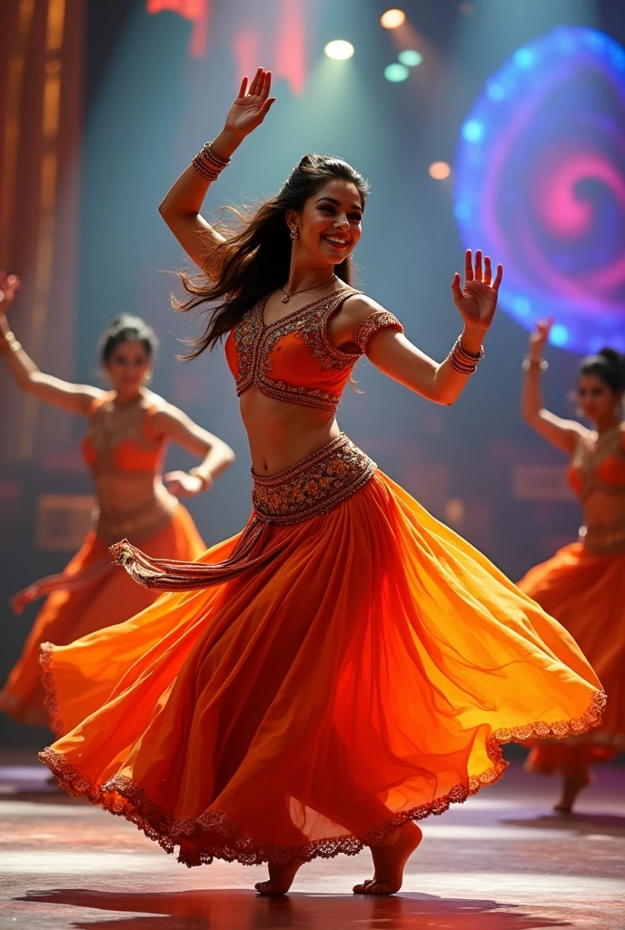 Indian television actor nidhi shah dancing