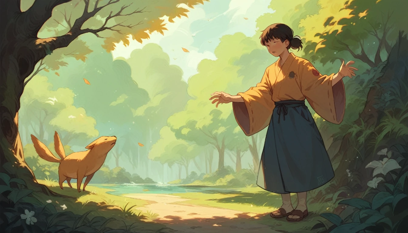 Coexistence with nature in the world of Ghibli