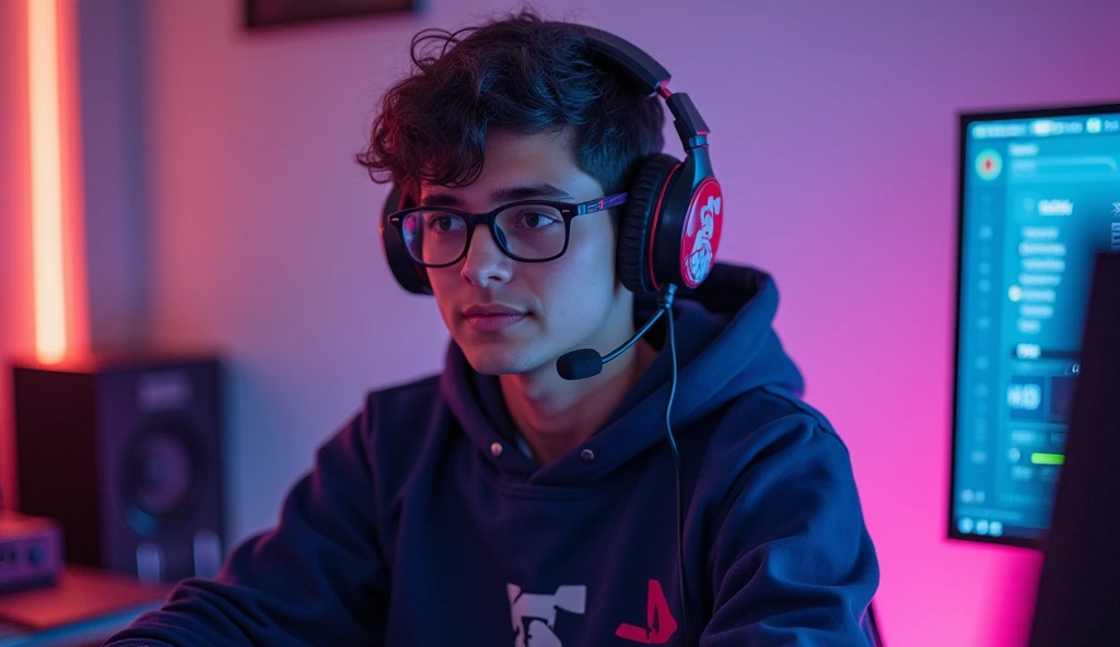 streamer, Gamer, Profile picture with just the name: Geri06