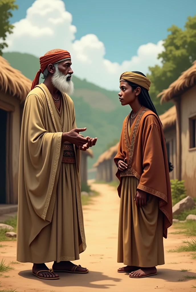 Fa Tama said to Faa Rashid that go to the city, the work will improve there