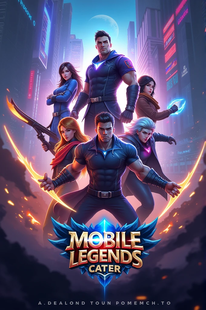 Overlay turnamen mobile legends