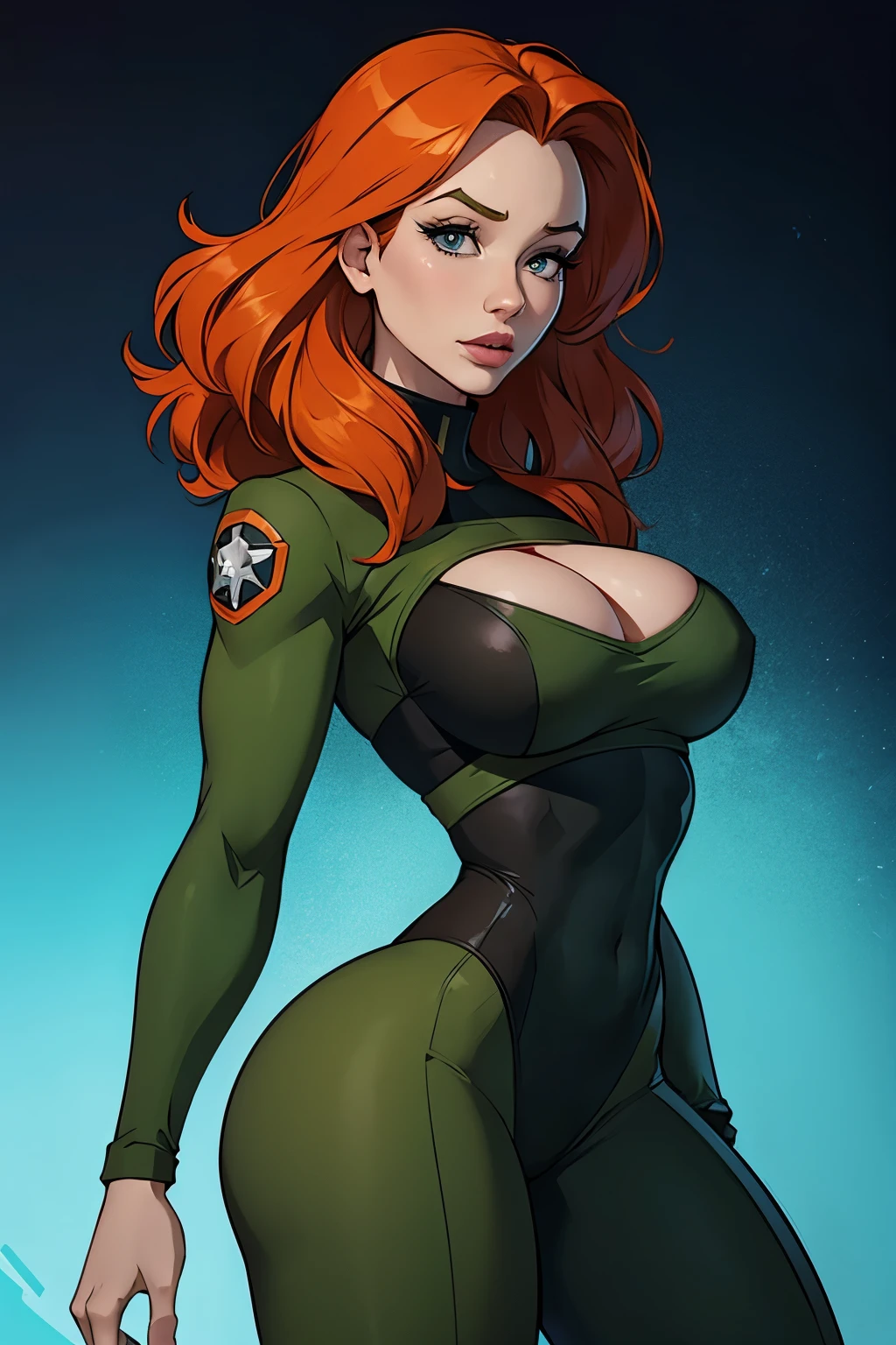 Christina Hendricks as Kim Possible