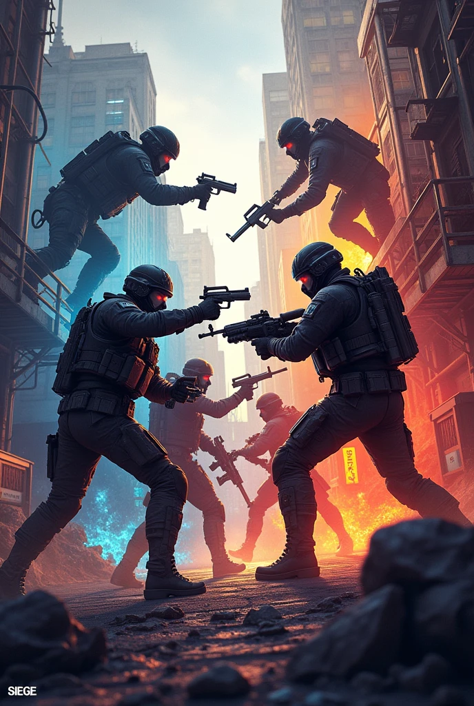 make a tumb for a youtube video of raimbow six siege much more fun