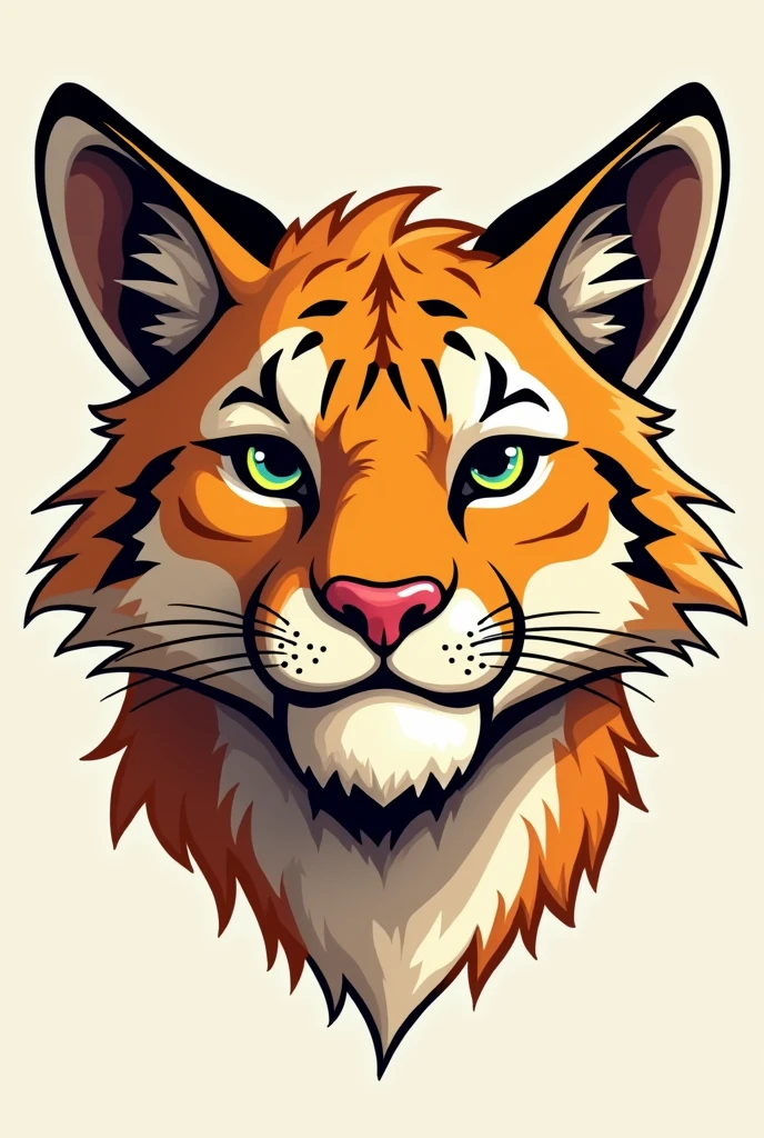 Please I need a logo but with the face of the wild cat " the caricature"