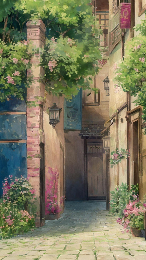 There is a poster,There are two or three dragonflies and lotus flowers painted on it.