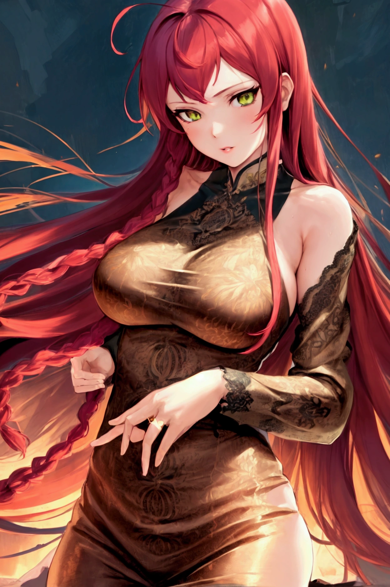 1girl, yusa emi, big breasts, sexy, (best quality,,highres,masterpiece:1.2),ultra-detailed,),portrait,photorealistic,detailed face,beautiful detailed eyes,beautiful detailed lips,extremely detailed eyes and face,long eyelashes,intricate details,elegant,alluring expression,graceful pose,soft lighting,warm color tones,glowing skin,detailed clothing