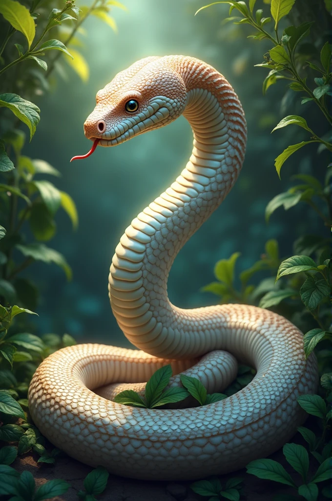 A nice and detailed snake 