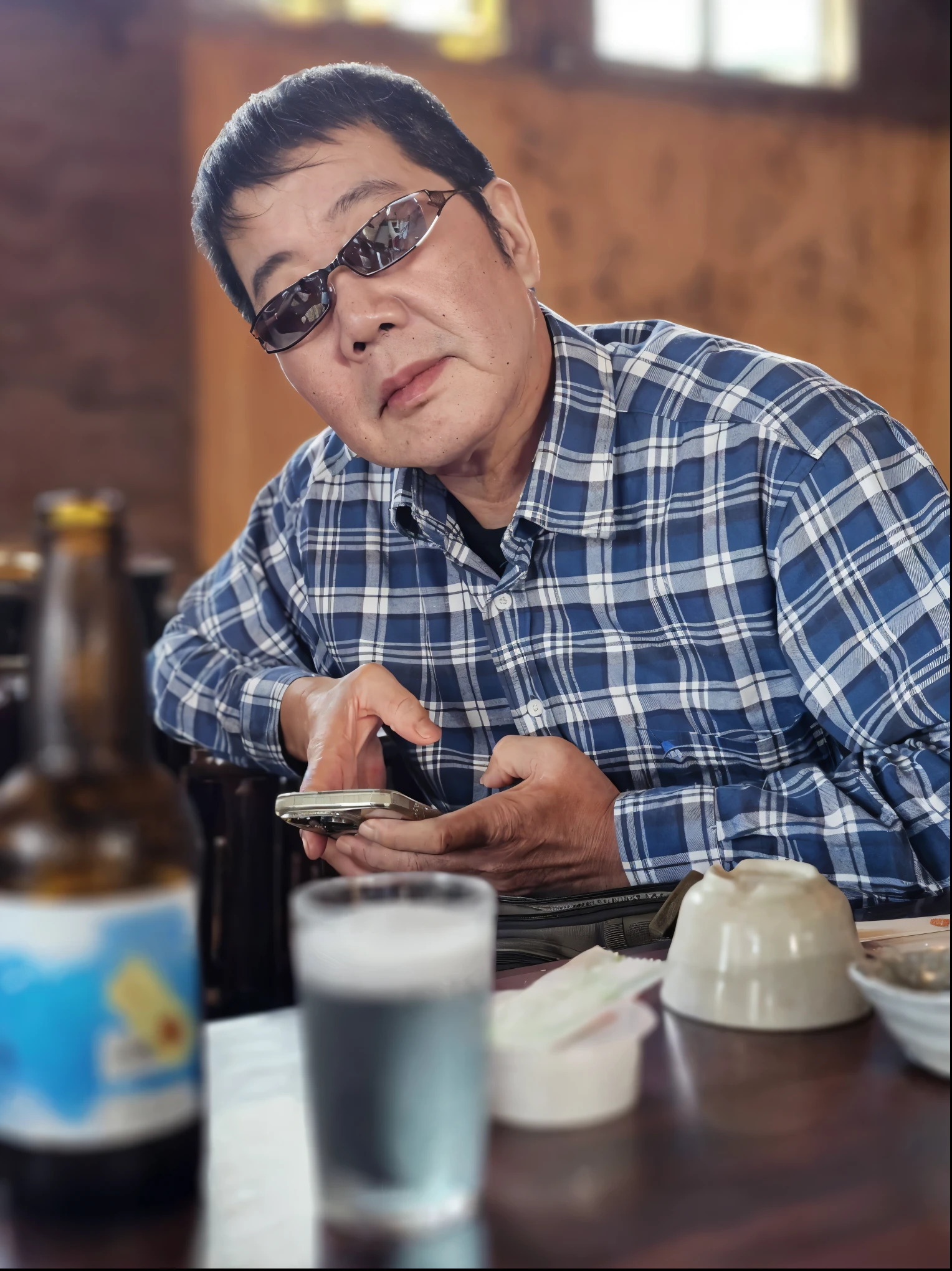Japan's Yamaguchi-gumi boss drinks tea
