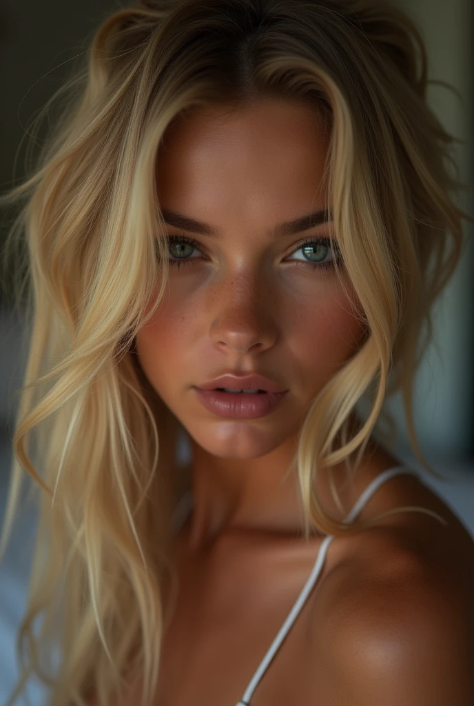 18 year old girl, porn actress, perfect fingers, perfect face, blonde, a nice hairstyle, being brutally raped by a sexy man, toned and sucked