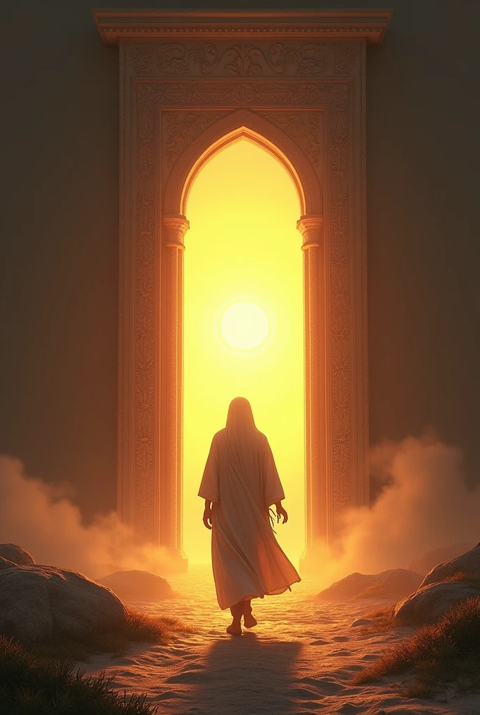 Every dawn, this call reaches Lamkan
The door of grace is not closed, my servant, come, come
