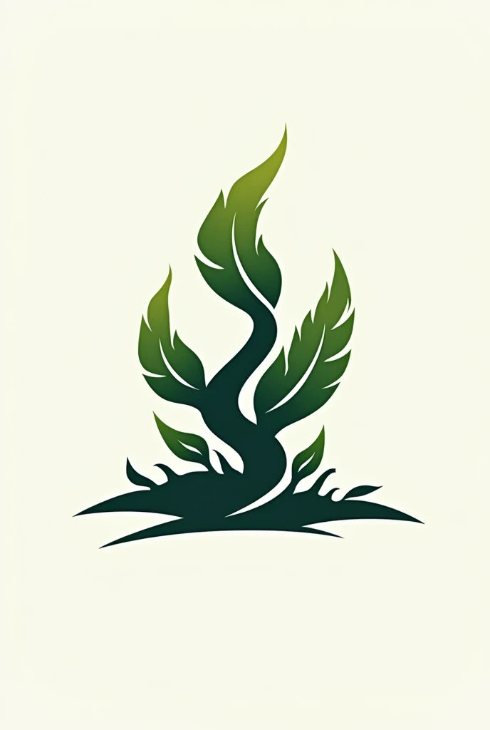 Generate a logo with a plant that has to do with the company for which the logo is directed(The company is a 4x4 truck company and the company is called RTK-Road)
