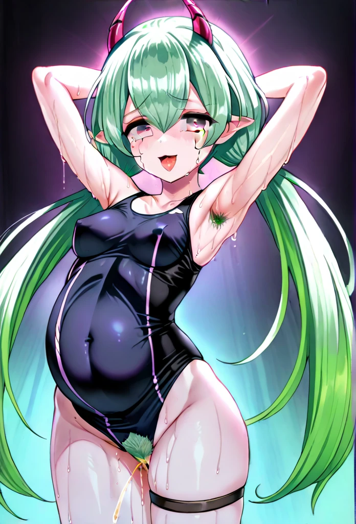 daughter
((((Crying))))
1girl, solo, breasts, looking at viewer, blush, smile, open mouth, navel, twintails, swimsuit, grey hair, wings, horns, pointy ears, armpits, arms up, one-piece swimsuit, grey eyes, skindentation, thigh strap, motion lines, arms behind head, plump, blue one-piece swimsuit, steaming body, belly, duel monster, armpit hair,Breast milk、((((pubic hair)))),((((pee))))((((Urinating))))
(masterpiece),(Highest quality),(Very detailed),(Best illustrations),(Best Shadow),(absurdists),(Detailed Background),(so beautiful), 16K, 8k,(Best illustrations),(Best Shadow), (so beautiful)Angela Balzac, Angela Balzac outfit, one person, one person, curve, , Very long hair, , blondes, , Fluorescent pink eyes, Expelled from Paradise, , Low twin tails, Perfect figure, Heart-shaped pupils, , , front leg pose, arched back, , , orgasm, Afterglow, Sexy smile, , Star-shaped hair fastening, Wire Headgear, , , , , Sexy posture, Dynamic pose, , Squint, Roll your eyes, , , , , , Saliva trace, , Glowing Skin, Taking illegal drugs, , torogao, ahegao, BREAK, , Dramatic lighting, Psychedelic Background, clear liquid, , night, , Hypnosis topic, Torrent of Light, mysterious, Voice of the Heart,((((childbirth))))