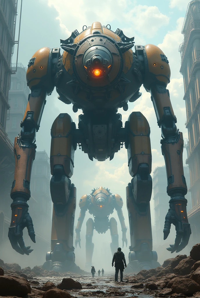 <lora:add-detail-xl:1.5>, <lora:TeslaPunkAIv2:0.5> (t3slapunkai:1.1), <lora:EnvyAssassinXL01_base_prodigy_weighted_hires:0.5>, (Grimdark style:1.3), (Oilpunk style:1.3), (science fiction style:1.3).
Futuristic downtown with (machines:0.5) and (industrial pipes:0.5) in the background. noon, sunny.
cinematic lighting, vibrant colors, detailed skin texture, detailed cloth texture, beautiful detailed perfect face, intricate sharp details, ultra high res