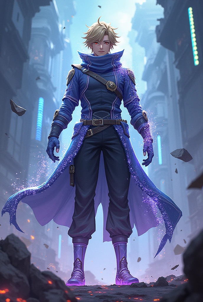 Aether in Genshin Impact in Disintegration Impact Style