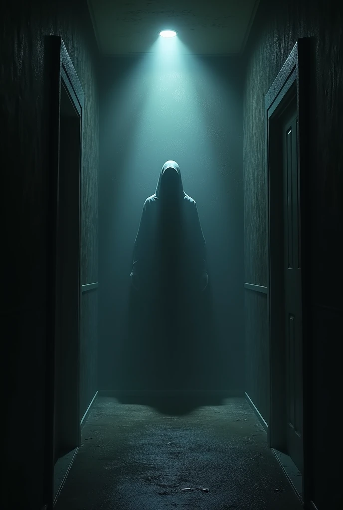 a dark room with scary shadows on the walls, nightmare 