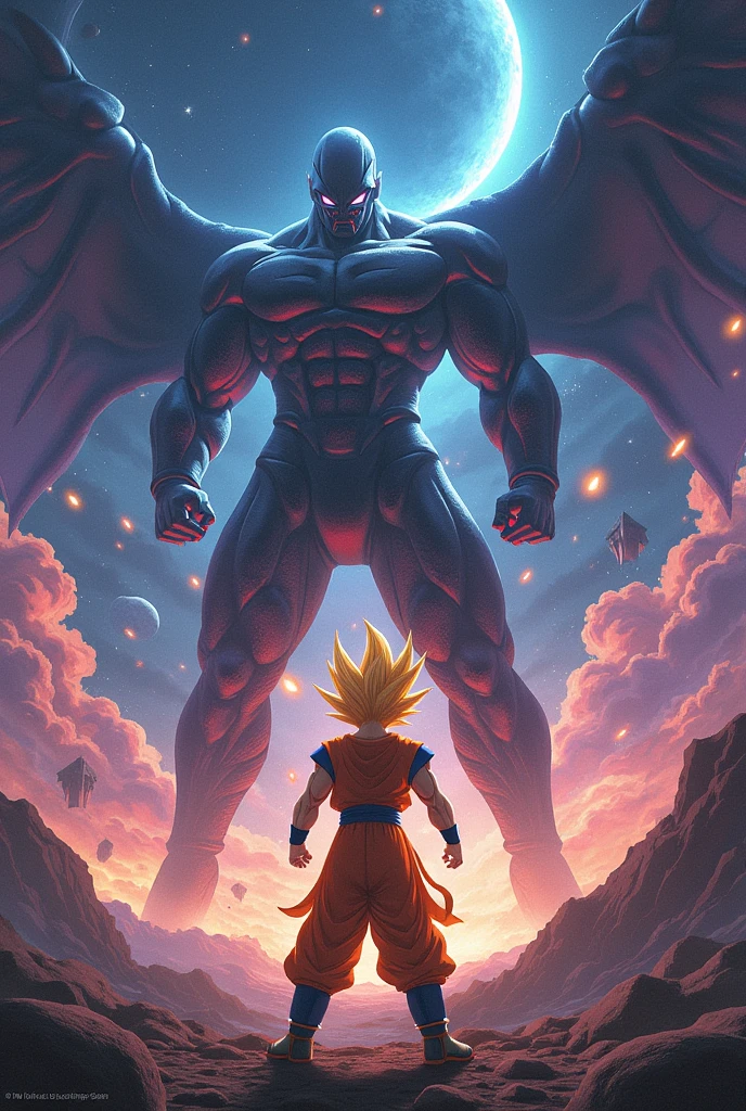 Goku tirando game game gaa a freezer