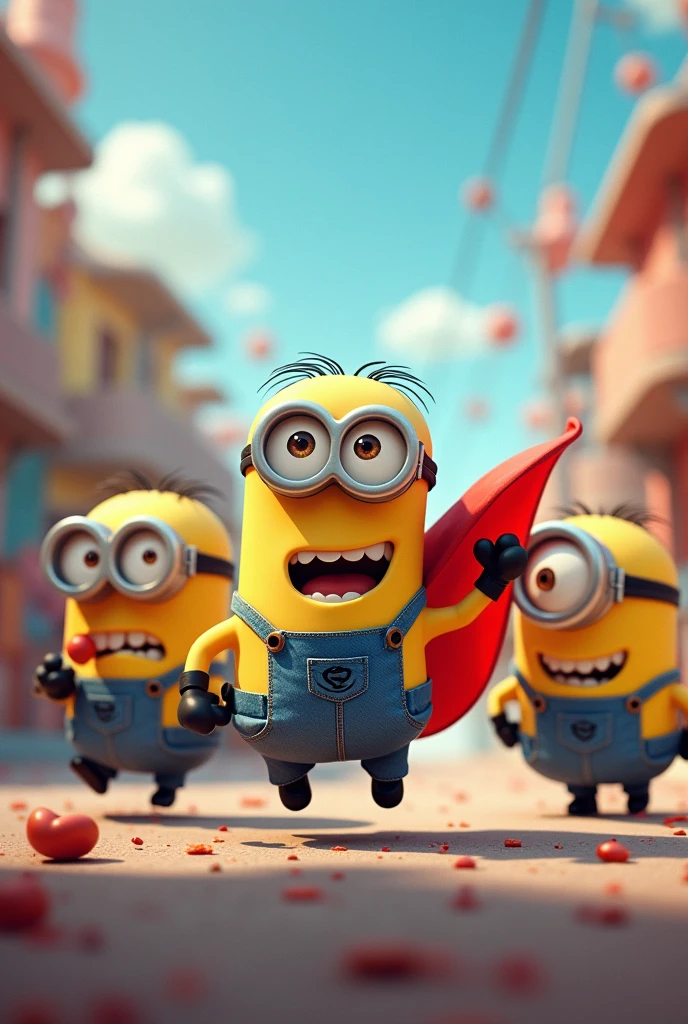 Super minions 
Give them super powers
