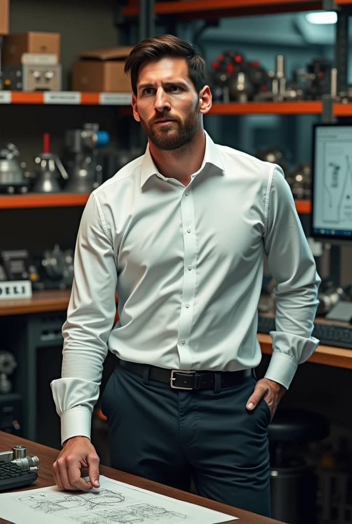 Messi as a engineer 