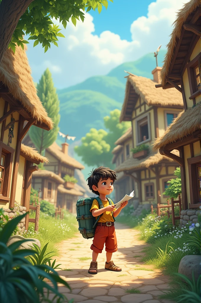 Once upon a time, there lived a boy named Ali in a small village. Ali was a very intelligent and curious boy, and he loved to learn about everything new.