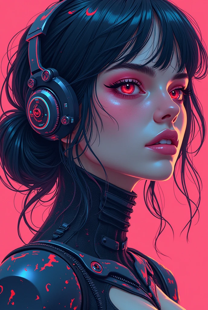 (masterpiece:1.2),(Highest quality),(Super detailed),(Ultra-high resolution),(Best illustrations),8k,wallpaper,Beautiful female cyborg,whole body,psychedelic,Vector art,Layered textures,progressive,pop,sf,cyber punk,Super sexy:2.0