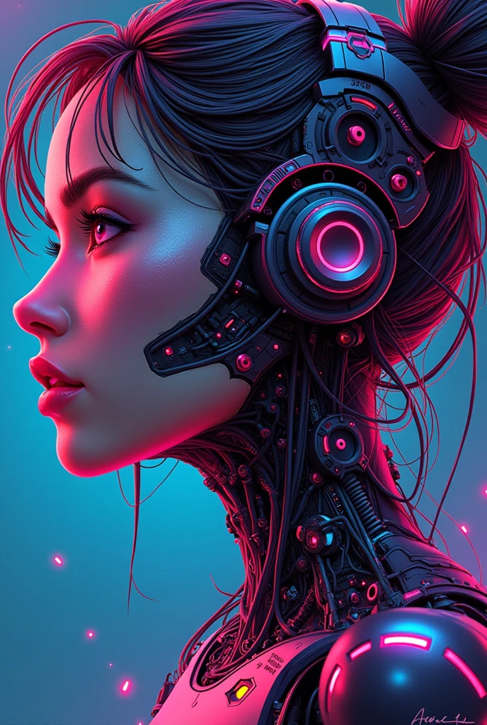 (masterpiece:1.2),(Highest quality),(Super detailed),(Ultra-high resolution),(Best illustrations),8k,wallpaper,Beautiful female cyborg,whole body,psychedelic,Vector art,Layered textures,progressive,pop,sf,cyber punk,Super sexy:2.0