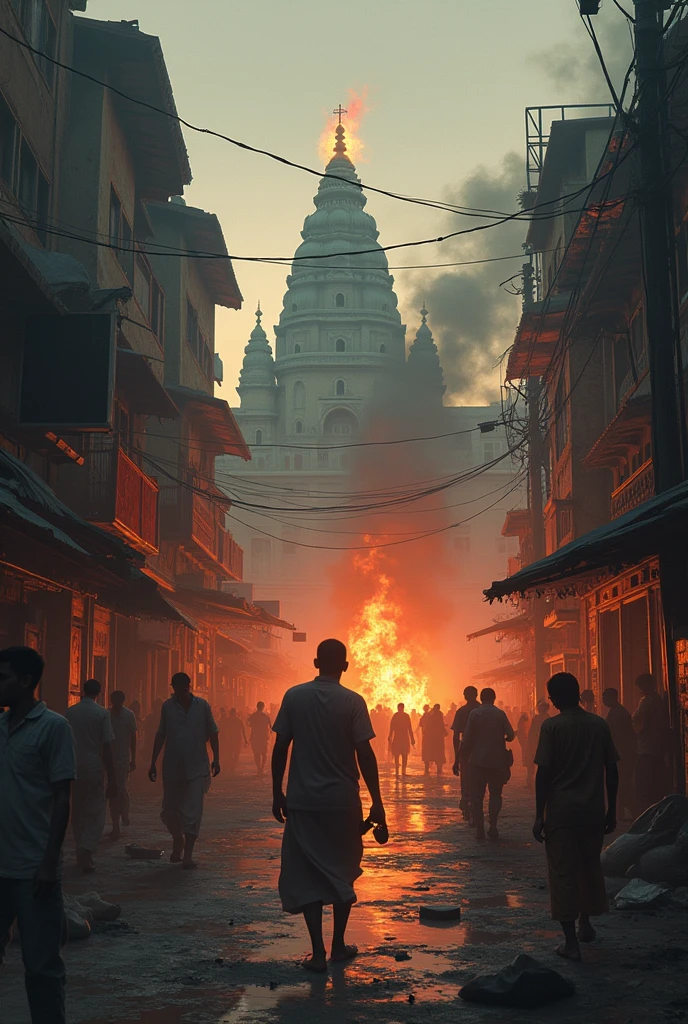 The topic of violence against the Hindu minority in Bangladesh is complex and has been a subject of significant concern, particularly for human rights organizations and international observers. Historically, the Hindu community in Bangladesh, which is a Muslim-majority country, has faced various forms of discrimination, persecution, and violence. These issues have included attacks on Hindu temples, homes, and businesses, as well as forced conversions, and displacement.
This violence and persecution have been described by some as attempts to eradicate or diminish the Hindu presence in Bangladesh, which some advocates refer to as a form of "genocide" or "ethnic cleansing." However, the term "genocide" is legally and politically loaded and is often used in international discourse to describe large-scale, systematic efforts to annihilate a particular