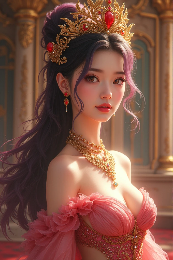 Anime beauty queen