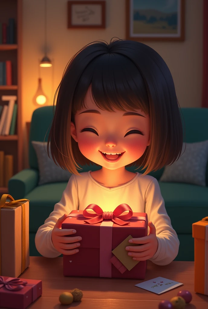 When he opened Gift