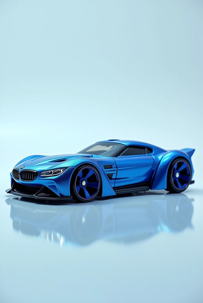 HOT WHEELS BMW CAR BLUE WHEEL