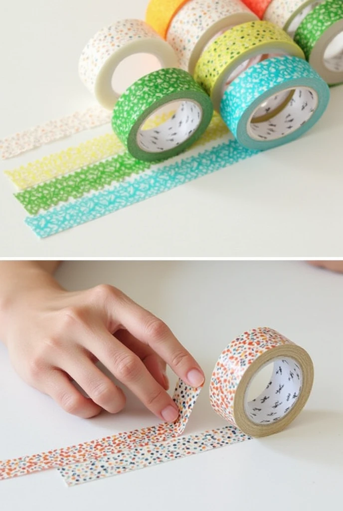 Fibre self adhesive tape