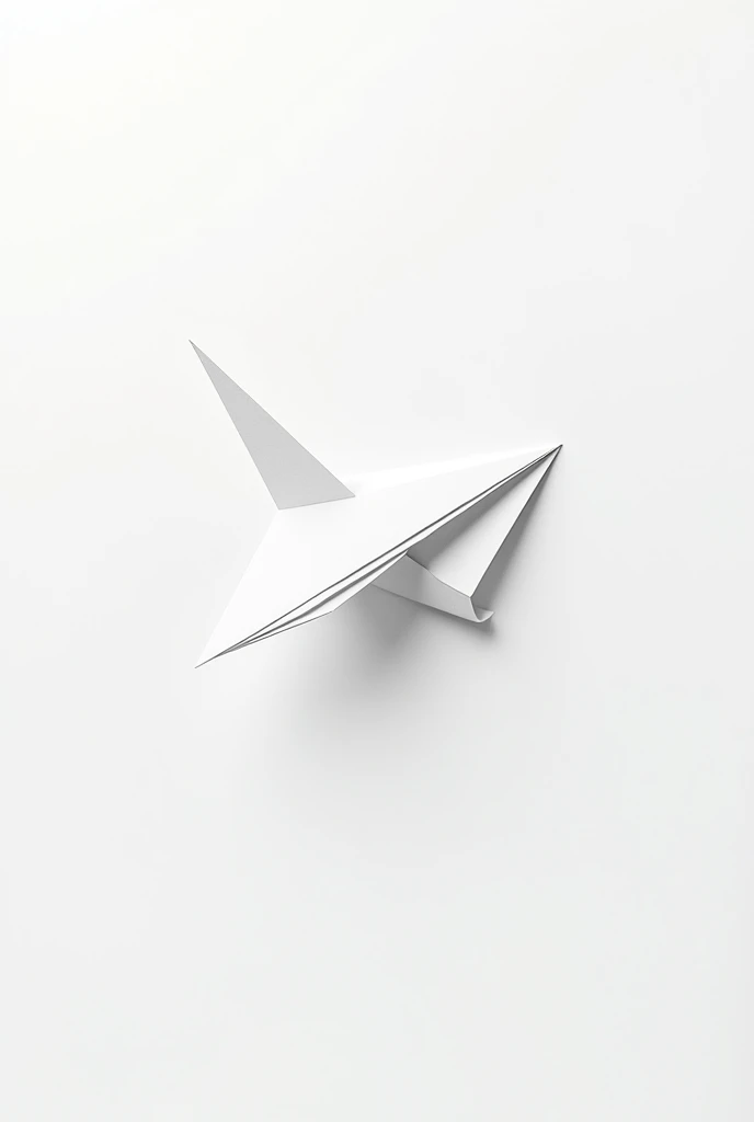 Make a plane pattern on a sheet of paper