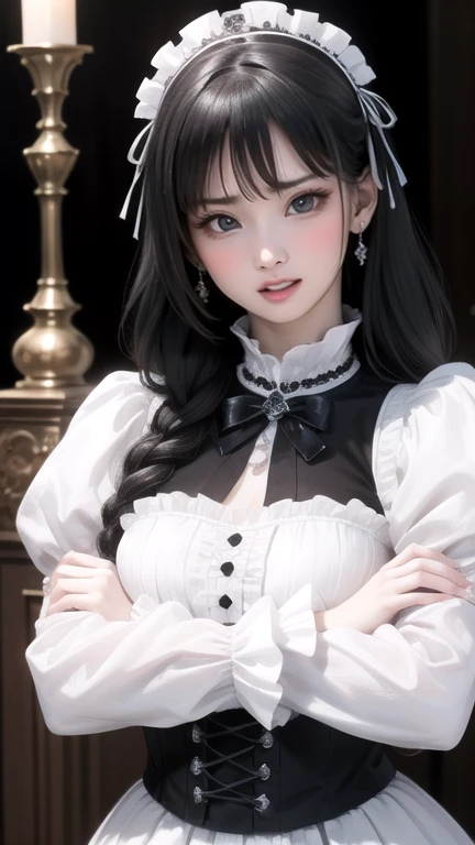 (random dance pose:1.2),white gothic lolita,(fantasy art,Highest image quality,(8k),ultra-realistic,best quality, high quality, high definition, high quality texture,high detail,beautiful detailed,fine detailed,extremely detailed cg,detailed texture,a realistic representation of the face,masterpiece,Sense of presence,Dynamic,bold)