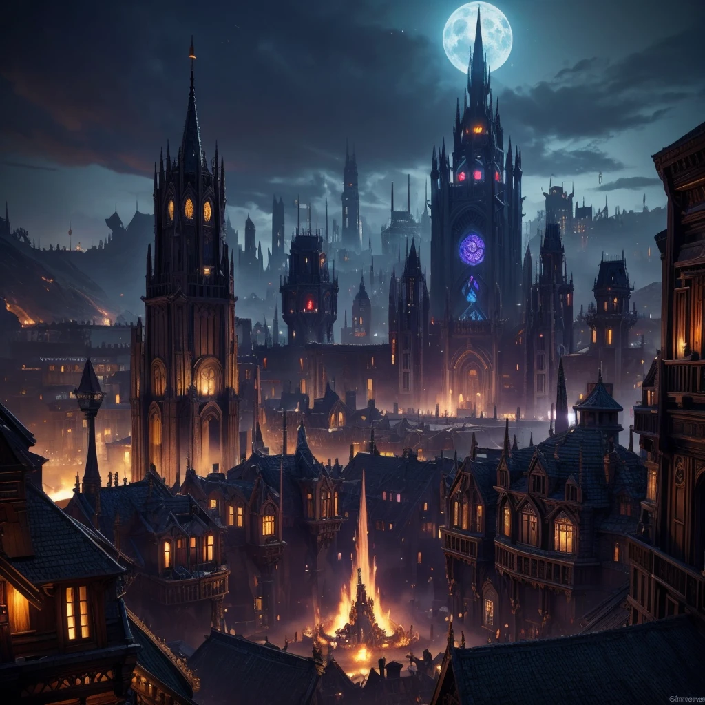 Elves City, Destiny Shadowkeep Theme City.