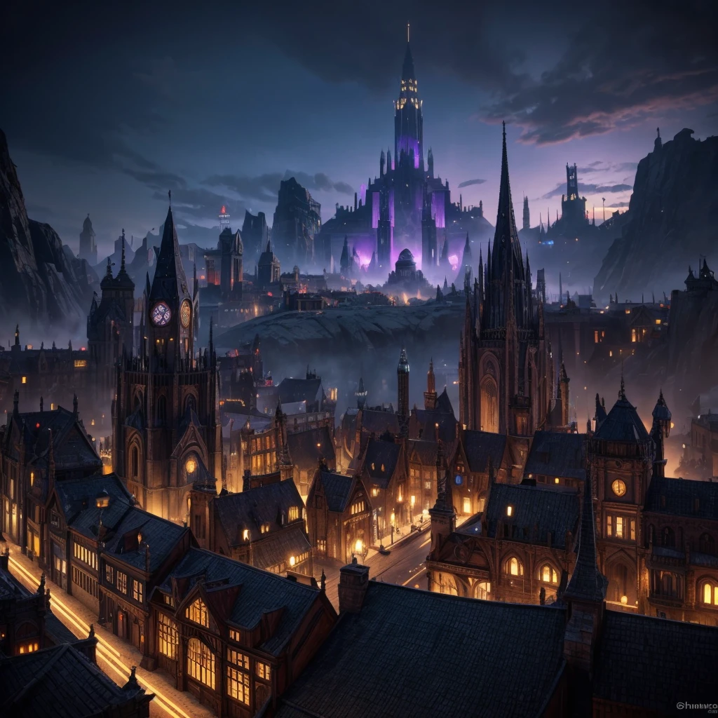 Elves City, Destiny Shadowkeep Theme City.