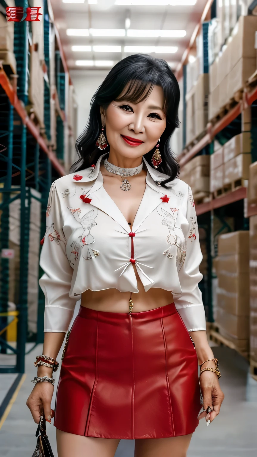 75 years old mom milf Korean, Lady large earring Big choker navel piercing decoration A bracelet realisitic Gorgeous Madame Beautiful Mature Woman sexly Smile Gentle woman navel piercing 4K High quality Gorgeous Madame Beautiful Mature Woman