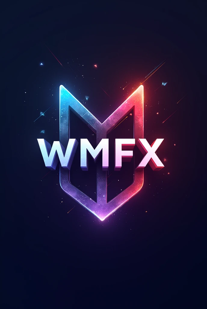 Create a logo using word WMFX combine with uptrend and downtrend sign related with Forex trading. Colourful and more realistic