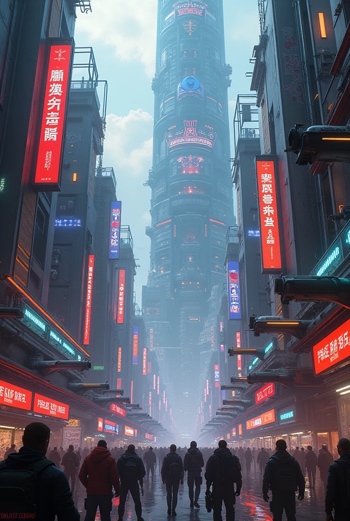 Cyberpunk City,Tokyo,Future City