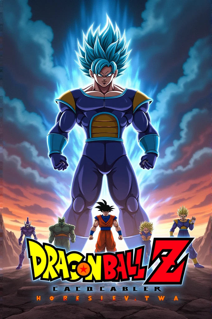 Make a poster on movie DRAGON BALL Z -COOLER'S REVENGE(1991) and write the name of the movie in poster