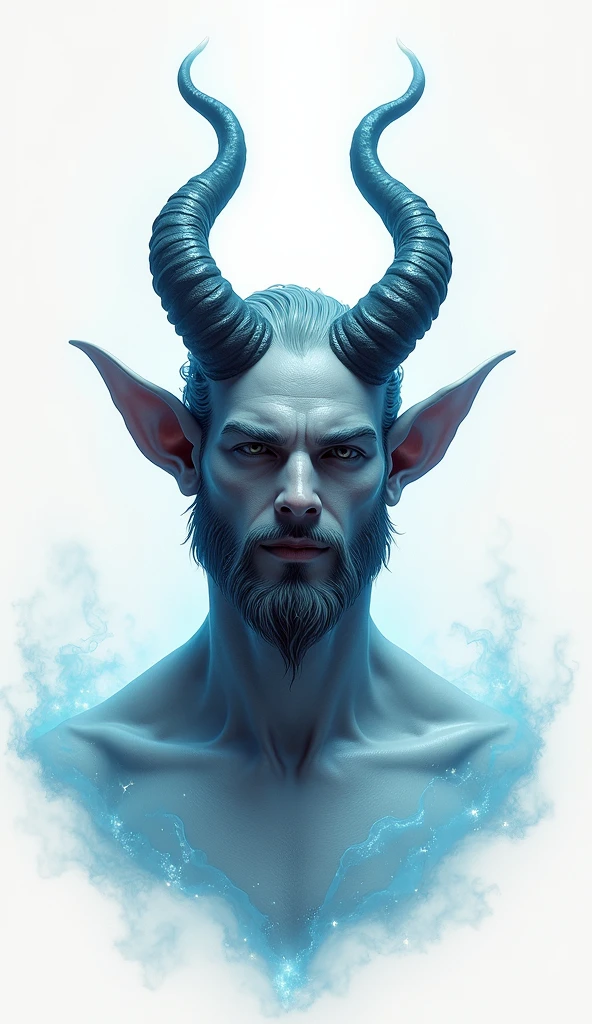 hyper detailed gouache style painting portrait of a handsome male Tiefling, smooth shadows, detailed horns, hyper realistic textures, 8k, best quality, masterpiece, smooth shadows, correct anathomy, expressive painting, neon highlights