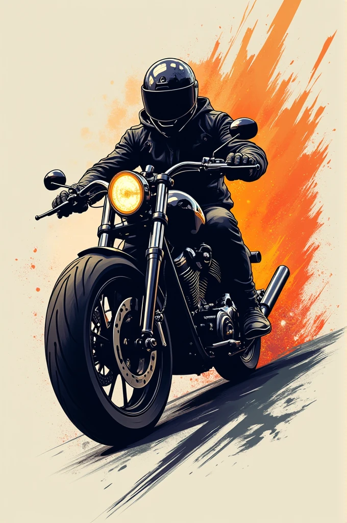 "Rider and Riff" logo design