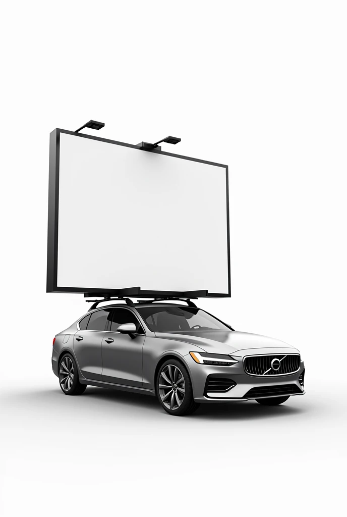 i need car png with advertisement blank bord carrying 