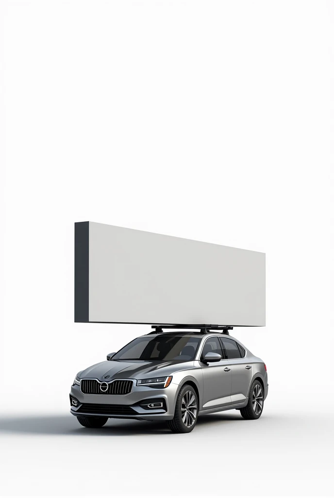 i need car png with advertisement blank bord carrying 