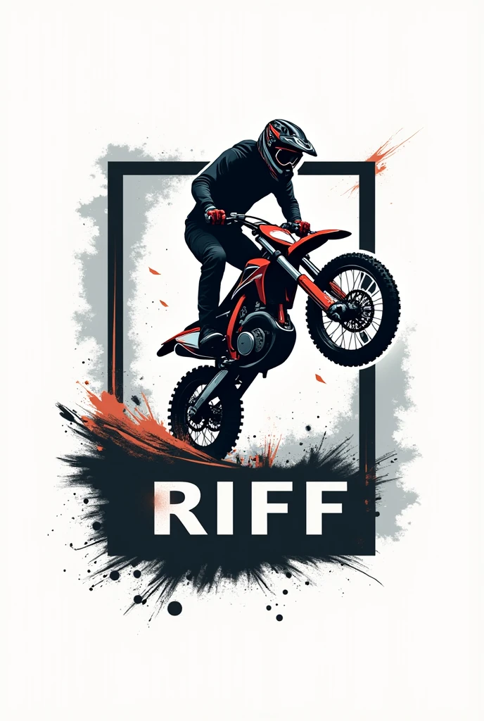 "Rider and Riff" logo design it should be a squar logo which suitable for YouTube chennal