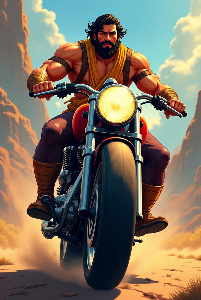 Bheem ki bike chalate hue