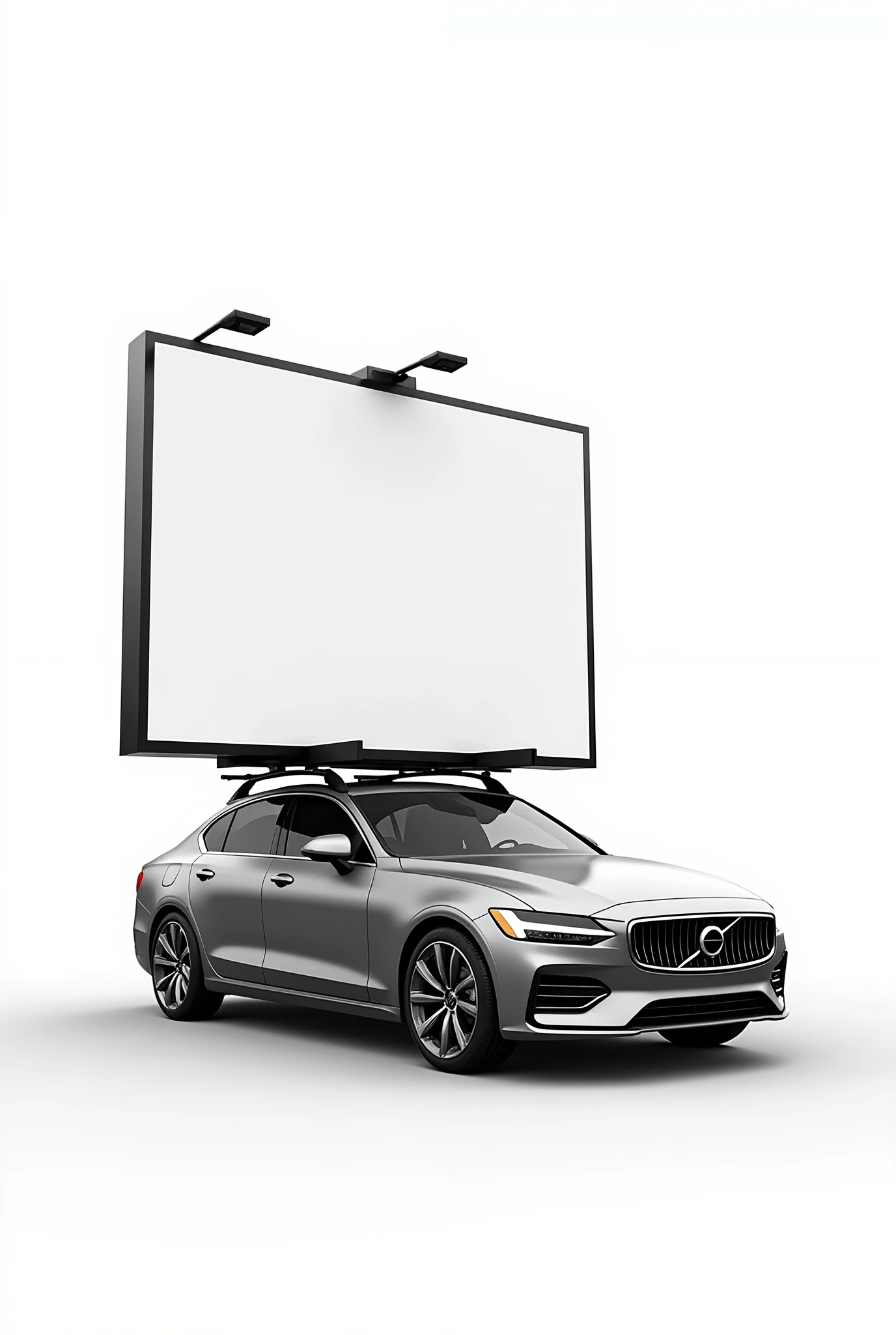 i need car png with advertisement blank bord carrying